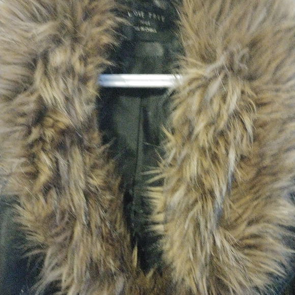Love Tree Fur Faux Leather Jacket - Picture 3 of 5